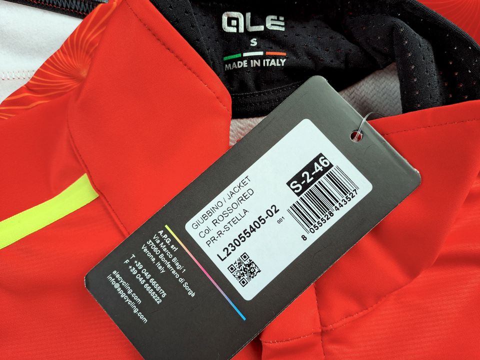 Neu! Gr.S Alé PR-R STELLA Wasserabweisende Jacke Ale Trikot in Berlin