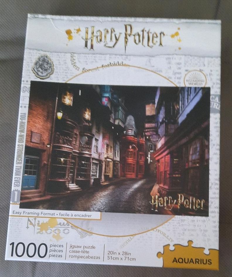 Harry Potter Puzzle 1000 Teile, Winkelgasse in Halle