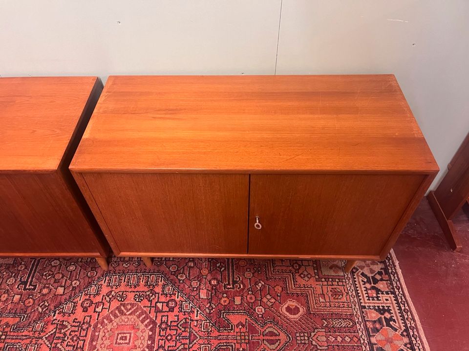 2x Vintage Teak Schrank | mid century | Retro | 60er 70er in Hamburg