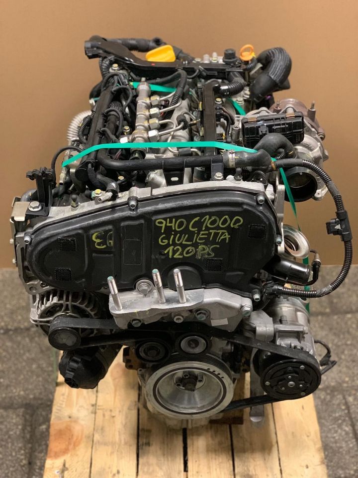 ✔️ Motor 1.6 M-JET 940C1000 FIAT DOBLO 28TKM KOMPLETT in Berlin