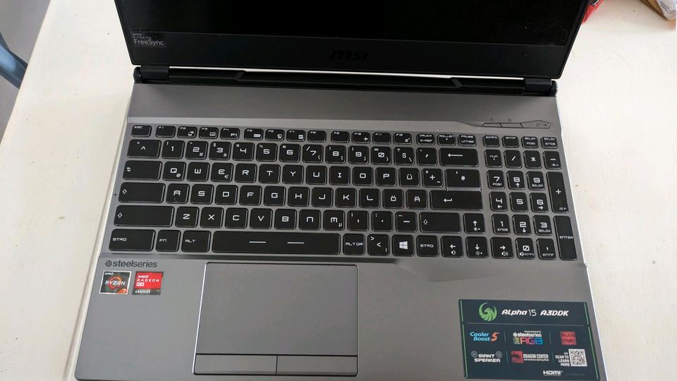 MSI Gaming Laptop Alpha15 in Berlin