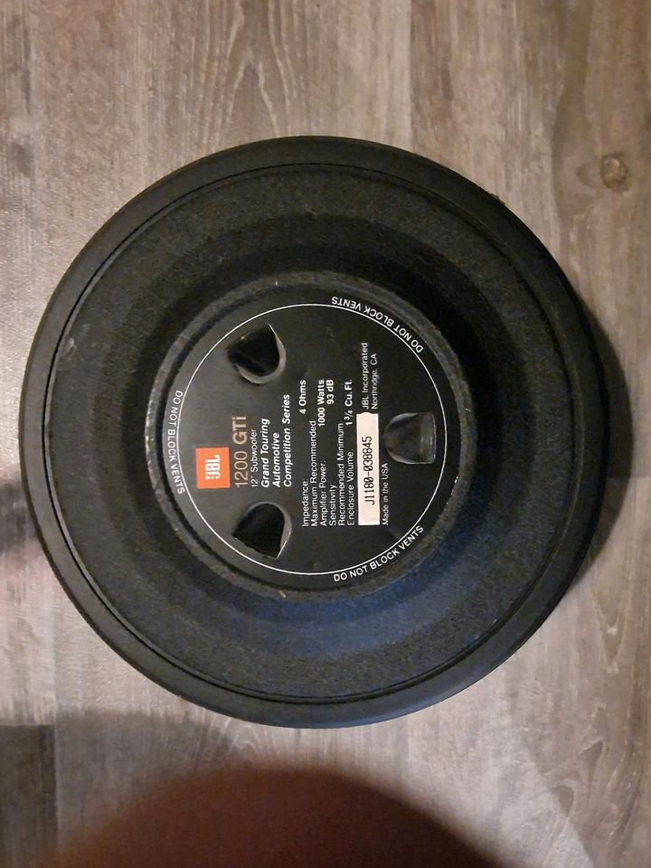 Jbl 1200 sales gti subwoofer