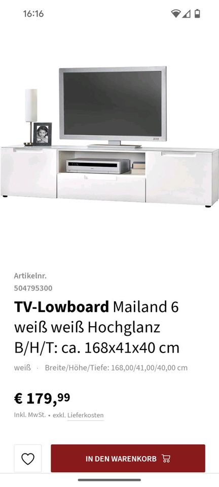 Lowboard TV in Hann. Münden