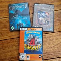 Verschieden PC Spiele Simcity, Gothic II & Gothic II die Nacht .. Rheinland-Pfalz - Montabaur Vorschau