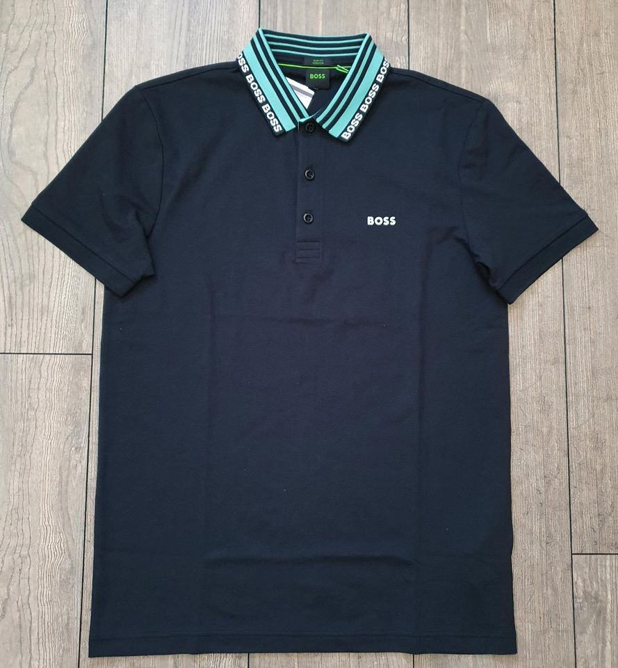 Neu* Hugo Boss Poloshirt Paule Gr.S/ 2XL XXL Black schwarz in Schorndorf