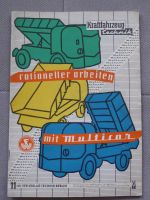 Kraftfahrzeugtechnik, 11/1960, Zeitschrift, DDR, Multicar Sachsen-Anhalt - Köthen (Anhalt) Vorschau