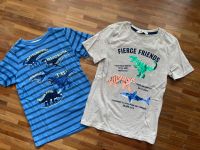 H&M ** TOM JOULE ** 2 x T-Shirt 134 140 ** Dinosaurier Bayern - Regensburg Vorschau