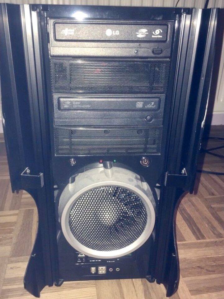 PC Tower Gehäuse AeroCool AeroEngine II Gamer Case Schwarz in Bielefeld