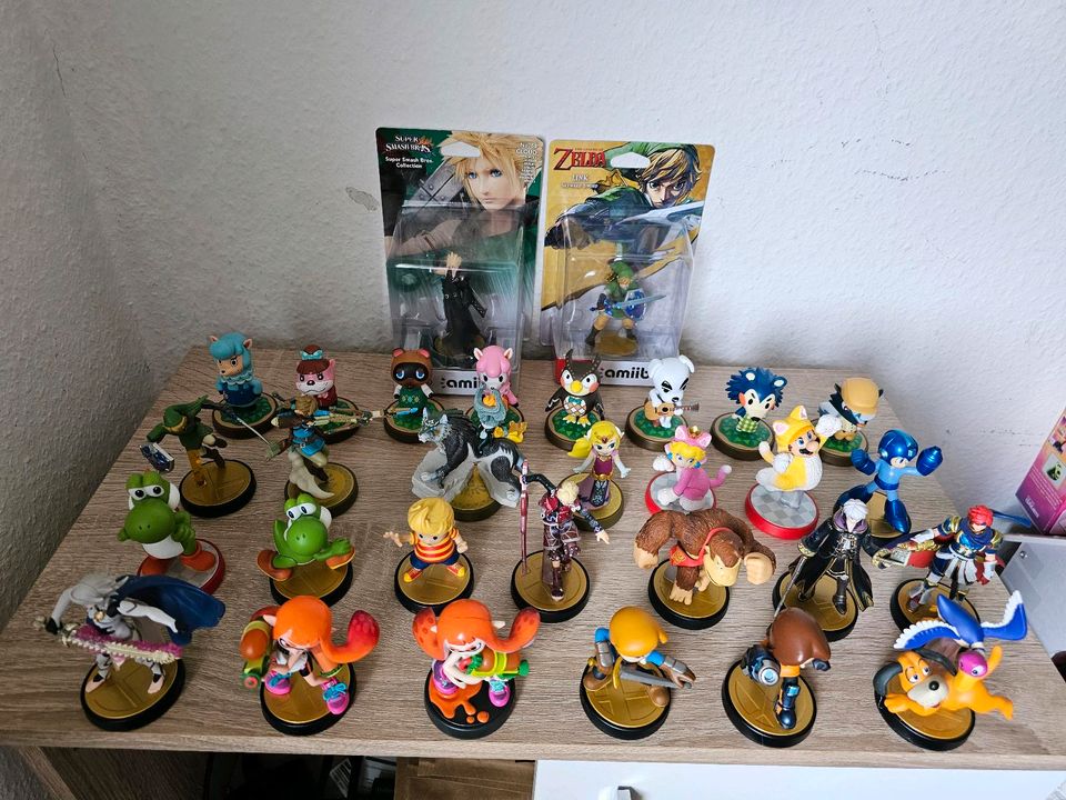 Nintendo Amiibo Figuren Switch Wii U 3DS Cloud  Zelda Link Shulk in Aachen