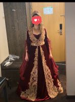 Hennakleid Abendkleid S/M/L  Rot/Gold (auch zum vermieten) Baden-Württemberg - Filderstadt Vorschau