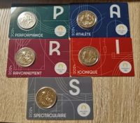 5 x 2 Euro "Olympische - Spiele 2024" Frankreich 2024 in Coincard Bayern - Finning Vorschau