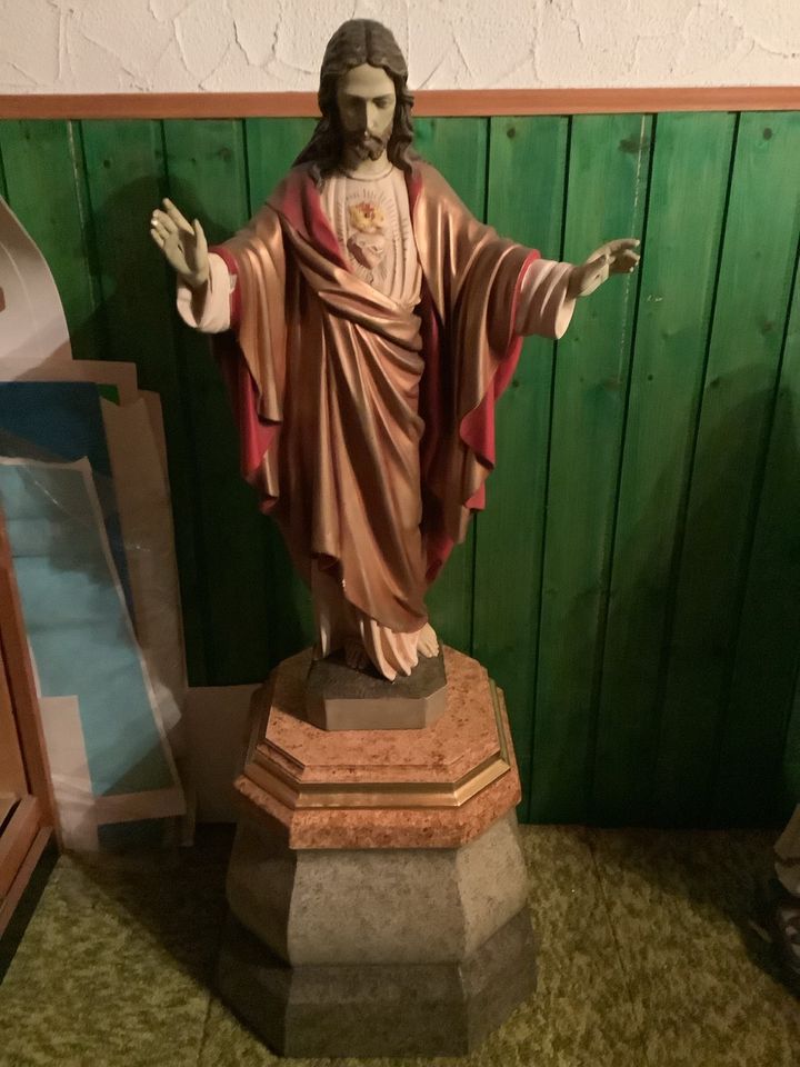 Jesus‘ Heiligenfigur in Münster