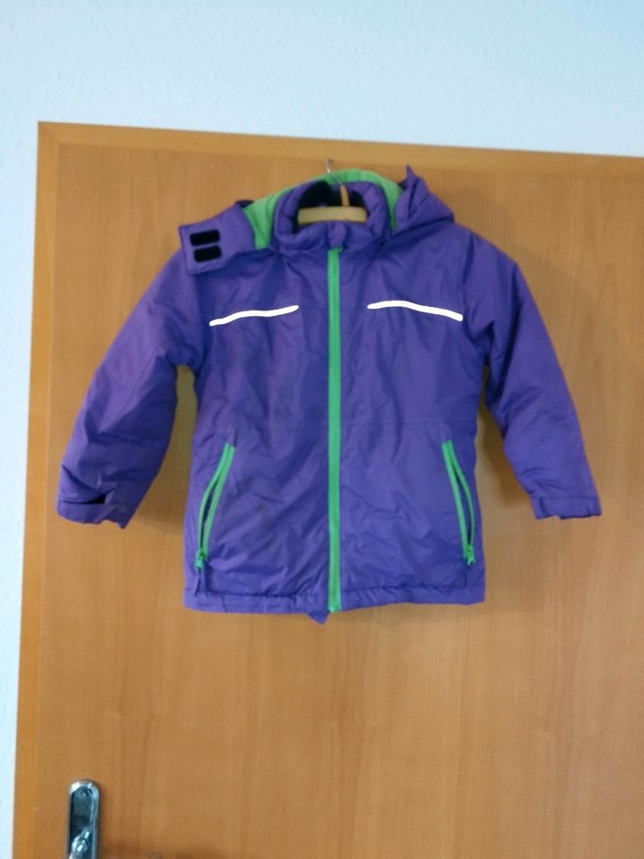 Winterjacke Skijacke 110/116 in Burkhardtsdorf