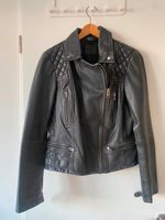 AllSaints Lederjacke Cargo Distressed in schwarz in 38 40 Berlin - Mitte Vorschau