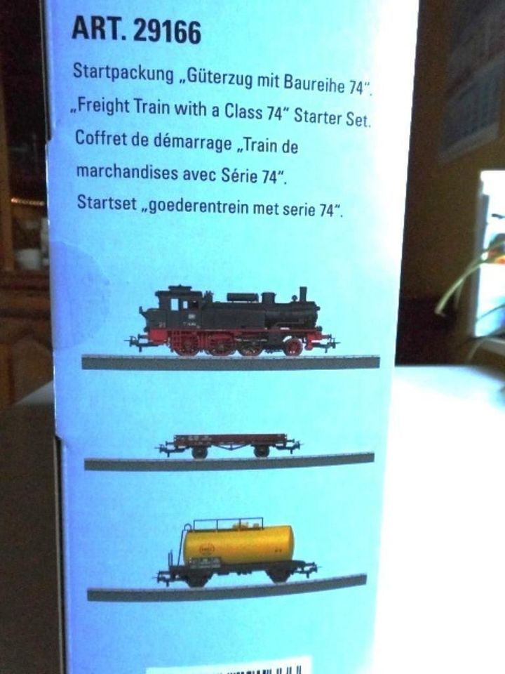 Märklin Art.-Nr.29166 - Startpackung "Güterzug mit Baureihe 74" in Gnarrenburg