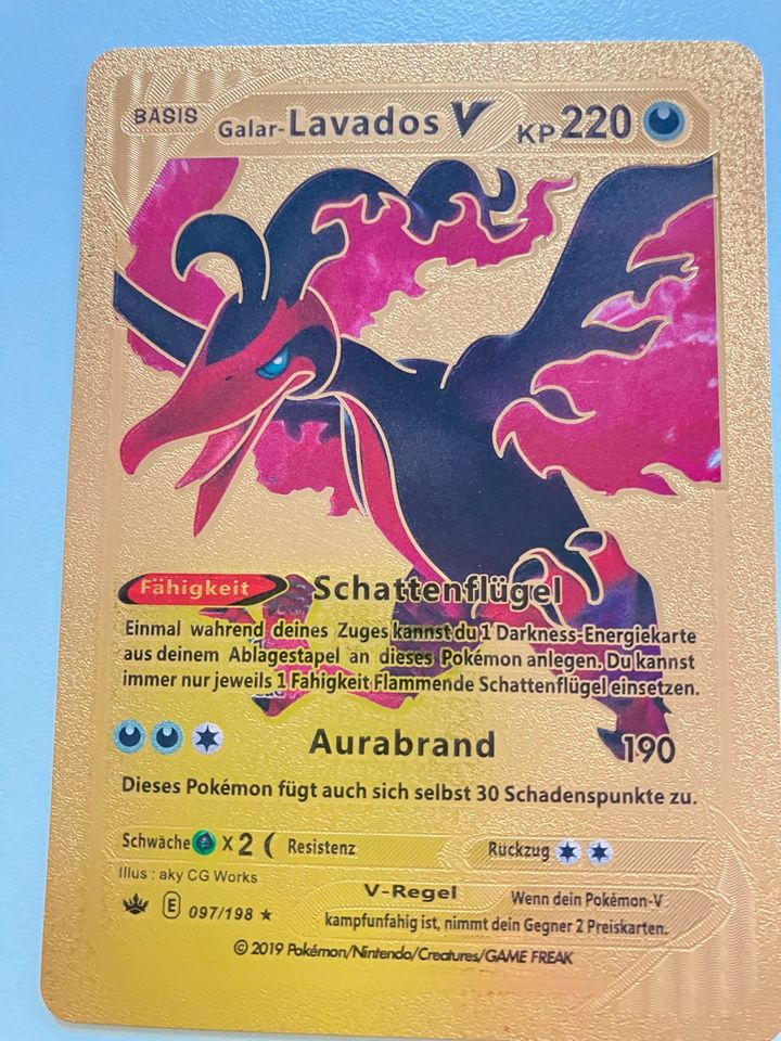 Gold-Pokémon Karten (19 Stück in Berlin