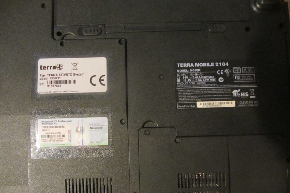 Terra Mobile Notebook 2104 15 Zoll Wortmann PC Computer in Bamberg