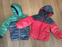 Jungen Winterjacke Gr. 116 - Jacke in blau grün bzw. rot schwarz Niedersachsen - Vögelsen Vorschau