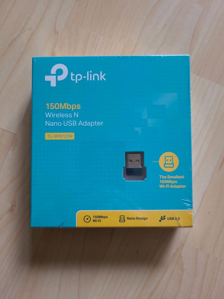 tp-link 150Mbps Nano USB Adapter TL-WN725N Wireless N in Hamburg