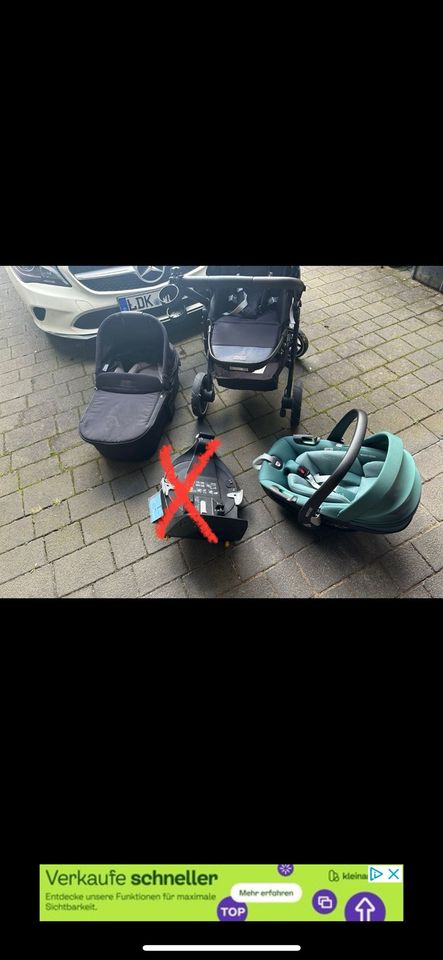 Kinderwagen und Kinderautositz in Haiger