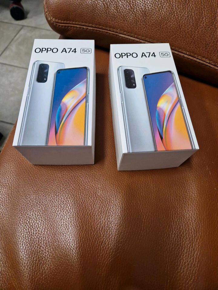 Oppo A74 5G black und silver 6GB / 128 GB neuwertig in Köln