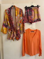 Zara 3 teile Zweiteiler Set Outfit Kimono Bluse & Shorts Größe XS Berlin - Neukölln Vorschau