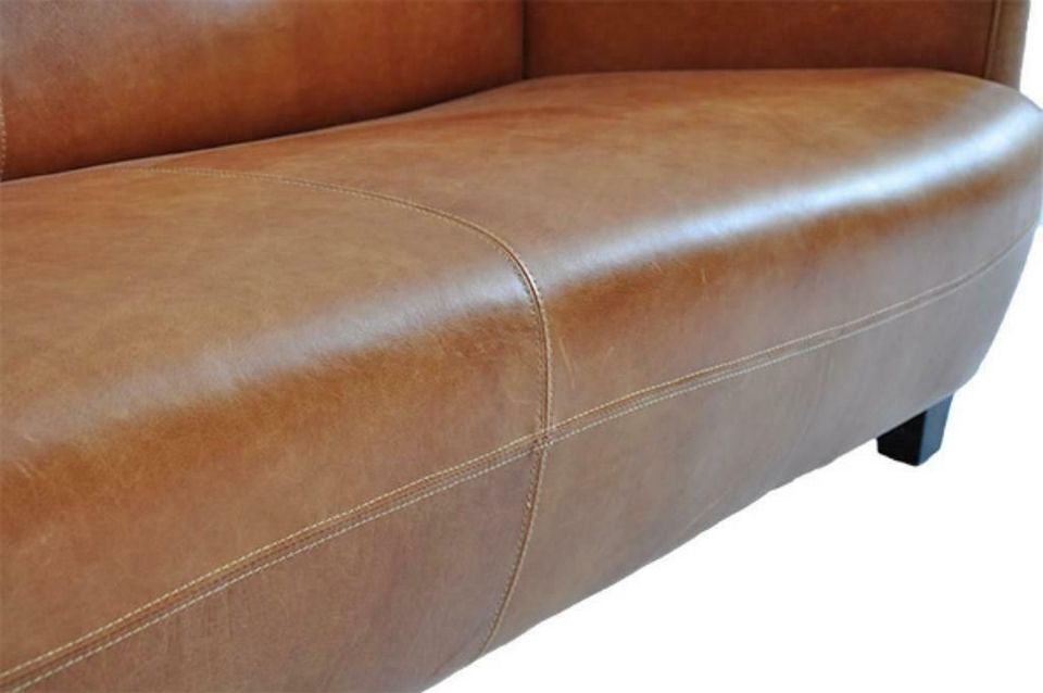 Clubsofa Rocket 3-Sitzer Vintage Leder Columbia Brown in Heiligenstedten