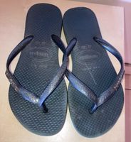 Havaianas 33-34 in dunkelgrün Flip Flops Badeschuhe Hessen - Hessisch Lichtenau Vorschau