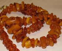 antike Bernstein-Halskette.40g.100% baltic amber butterscotch Baden-Württemberg - Hirschberg a.d. Bergstr. Vorschau