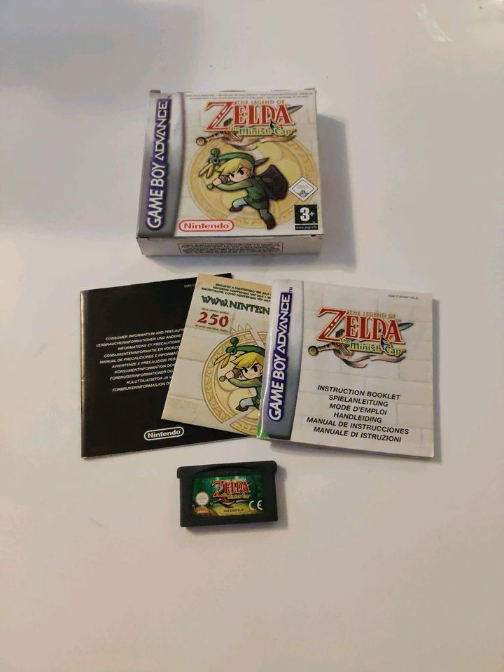 Zelda The Minish Cap - GameBoy Advance Spiel in Bonn