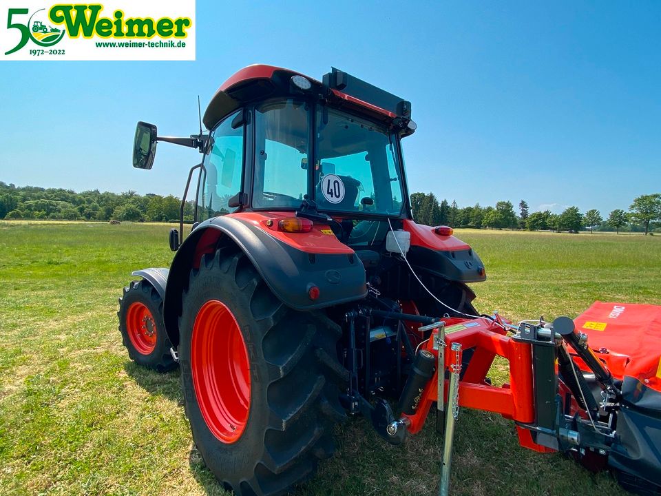 Kubota M4073 CAB 36 mit Kabine Schlepper Allrad-Traktor LAGERND in Lollar