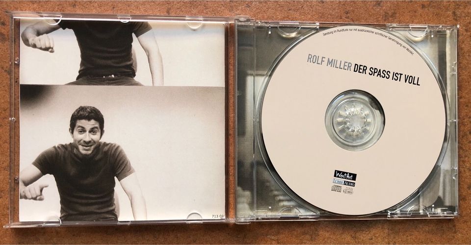 Rolf Miller - Der Spaß ist voll - Audio-CD in Halle