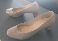 Gabor Lack Pumps beige Süd - Niederrad Vorschau