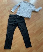 Top Zara schwarze Jeans  EUR 42 L 32 und Sweatshirt  42 Berlin - Spandau Vorschau