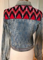 Desigual Jeansjacke Batik Pailletten blau rot Größe 36 38 Bonn - Graurheindorf Vorschau