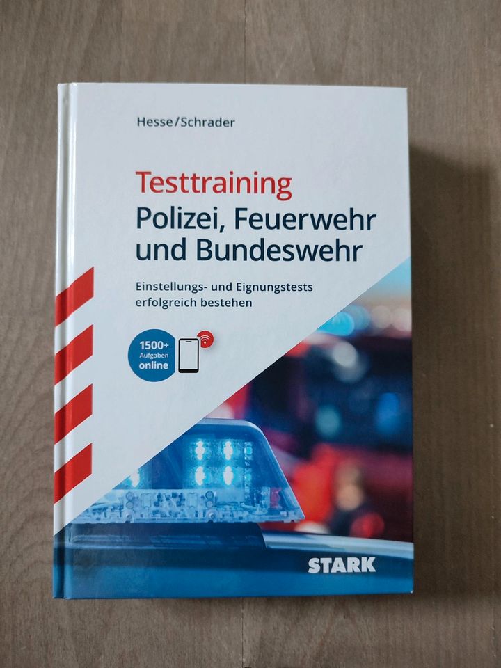 Buch Testtraining: Polizei, Feuerwehr und Bundeswehr online STARK in Geesthacht