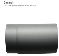 Kaminrohr 150mm Durchmesser - Länge 230mm, gussgrau Bremen - Blockland Vorschau
