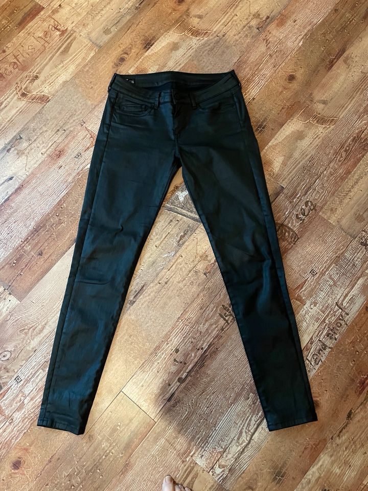 Pepe Jeans skinny gr W30L32 gr 36 38 schwarz top beschichtet in Mammendorf
