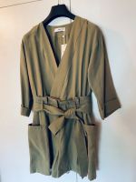 MANGO Jumpsuit Overall mit Gürtel khaki Gr. XS Bayern - Erlangen Vorschau