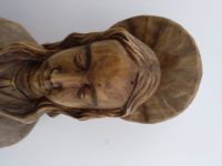 Madonna, betend, geschnitzt, Holz ca. 52 x 11 cm Hessen - Oberursel (Taunus) Vorschau