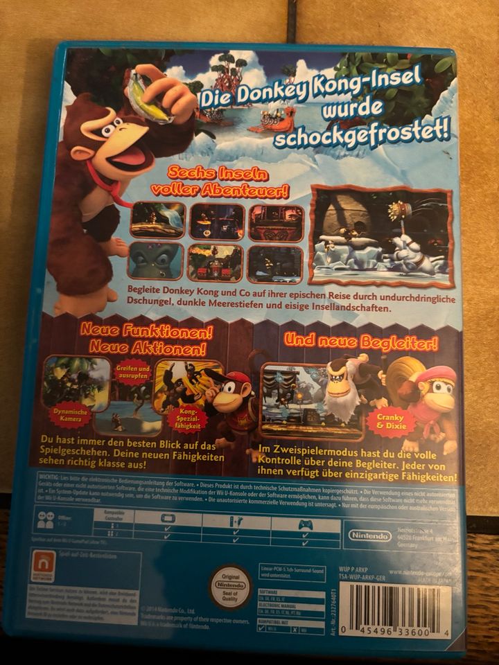 Wii U Spiel Donkey Kong Tropical Freeze in Bottrop