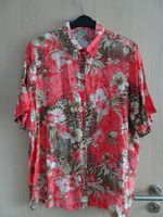 Bluse rot/braun Blumenmuster von Canda, Gr. 50 **neu mit Etikett* Bayern - Langenzenn Vorschau