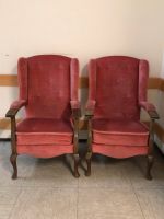 Antiker Ohrensesseln Sitzgarnitur 2 Sesseln rosa Stuhl Stühle Nürnberg (Mittelfr) - Aussenstadt-Sued Vorschau
