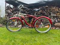 Raleigh Cruiser Beachcruiser Oldtimer Rotes Bike Fahrrad Niedersachsen - Ganderkesee Vorschau