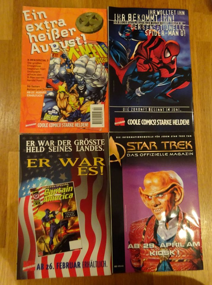 Spider-Man 10x Marvel Comics (Deu/97) mit #1 + Poster! Ungelesen! in Emden