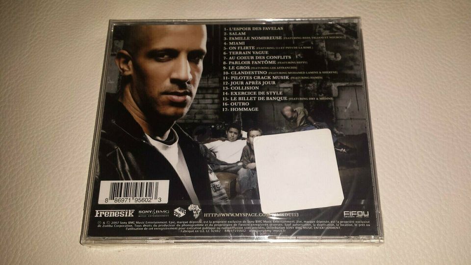 NEU CD Album RIM'K Du 113 Famille Nombreuse 2007 Paris Hip-Hop in Bonn