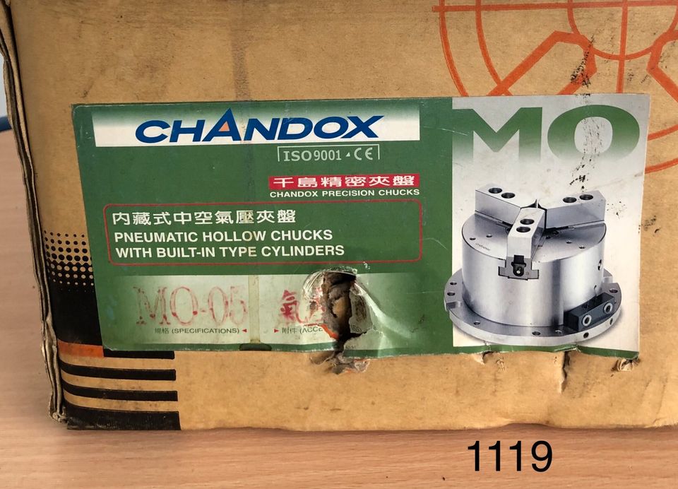 CHANDOX, 3-Backen Spannfutter / Hydraulisch in Dieburg