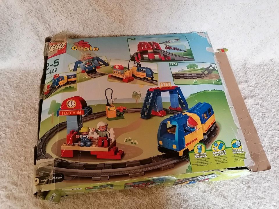 Lego Duplo Eisenbahn Super Pack 3in1 66429 + Schiebelok 6144 in Parkstetten