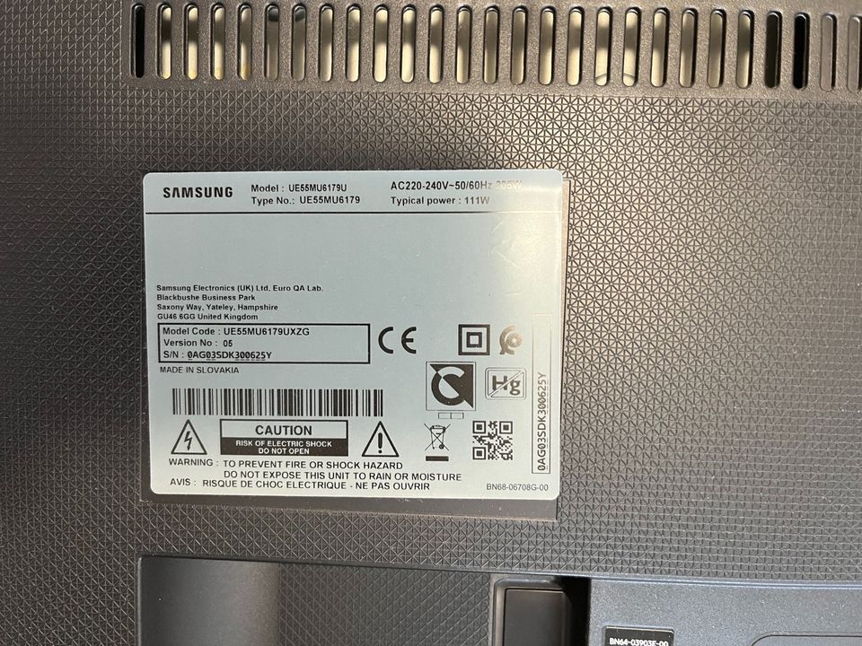 Samsung 55“ Smart Tv *Bildschirmriss* in Wiefelstede