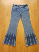 FISHBONE  Damen Jeans  Gr. L  Blau  UNIKAT ! Nordrhein-Westfalen - Neuss Vorschau